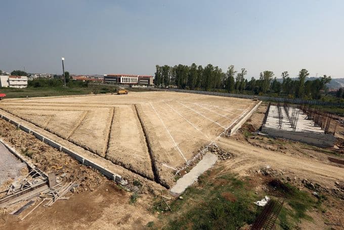 Sakaryaspor Altyapı Tesisleri'nde son durum