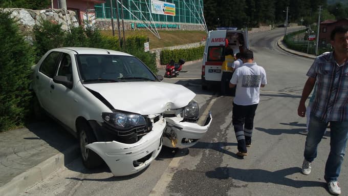 Sapanca'da trafik kazası: 1 yaralı