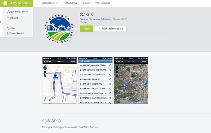 ADARAY ve otobüslerin konum bilgileri cebinizde!