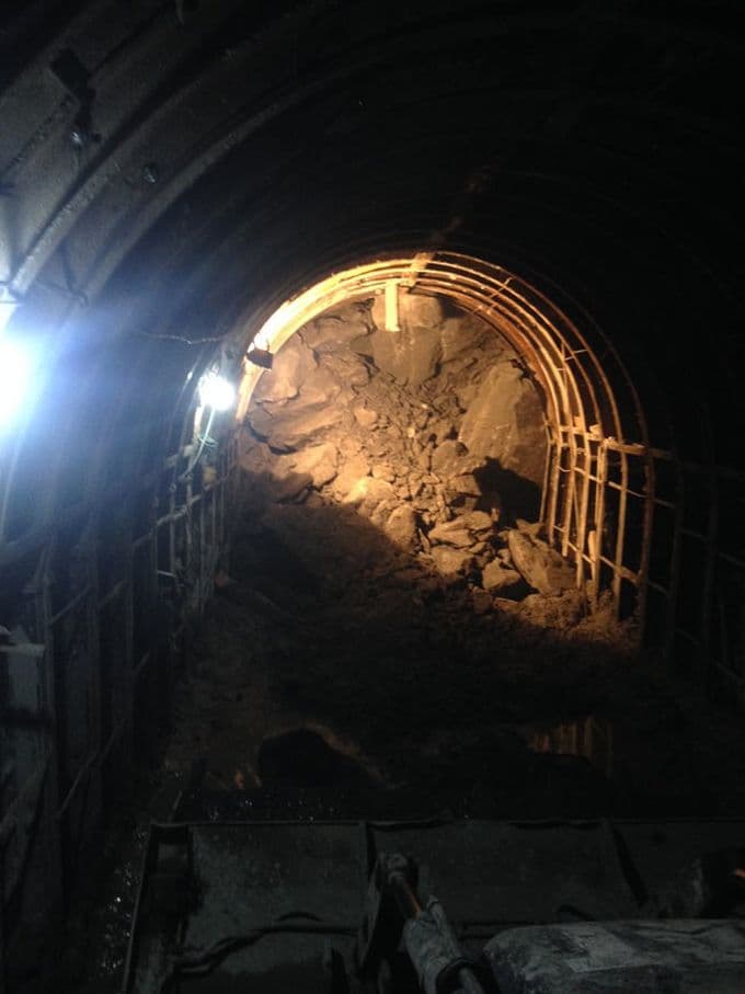 Çelik İsale Hattı tünelinde son 90 metre