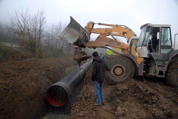 Çelik İsale Hattı tünelinde son 90 metre