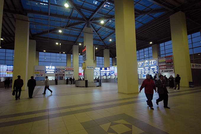 Yılda üç milyon kişi terminali kullanıyor