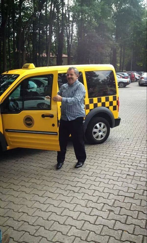 Milletvekili Dişli, taksici oldu