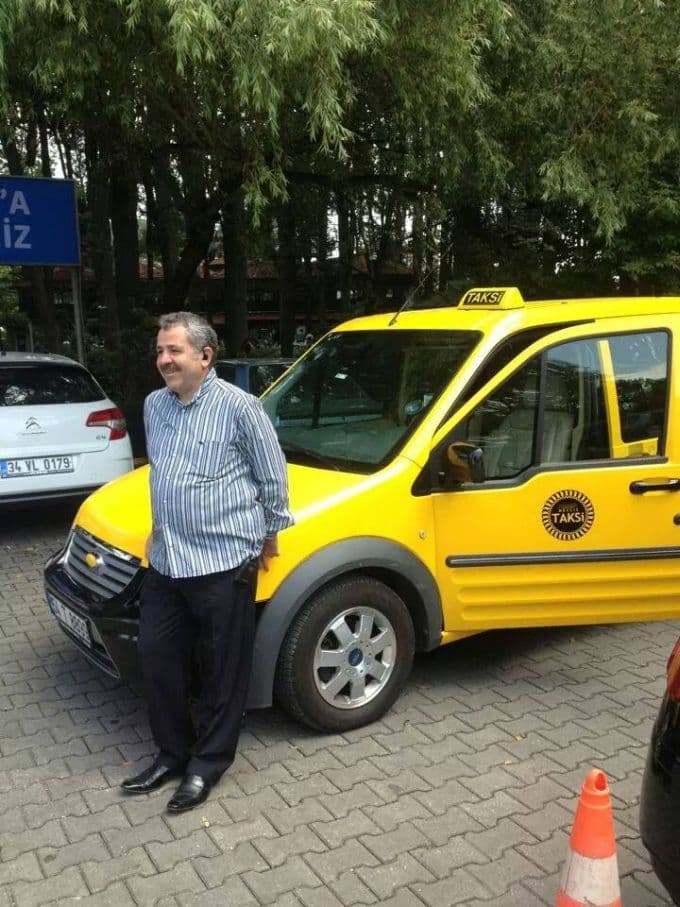 Milletvekili Dişli, taksici oldu