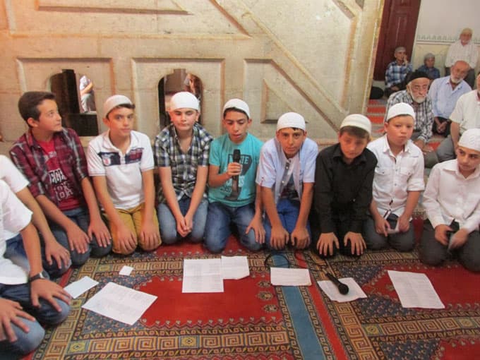 Yunuspaşa Camii'nde hatim cemiyeti
