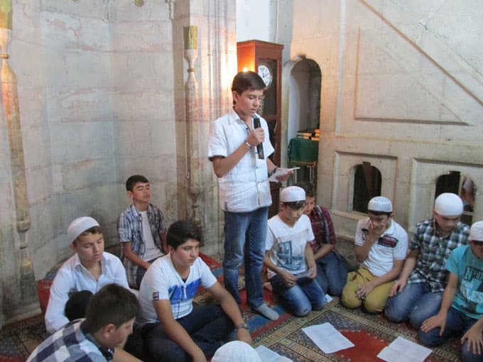 Yunuspaşa Camii'nde hatim cemiyeti
