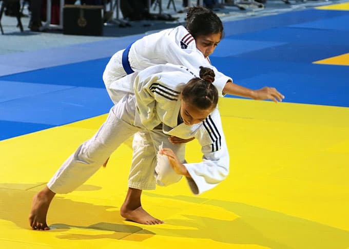 Judo turnuvası başladı