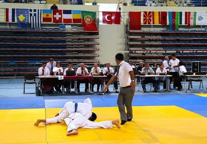 Judo turnuvası başladı