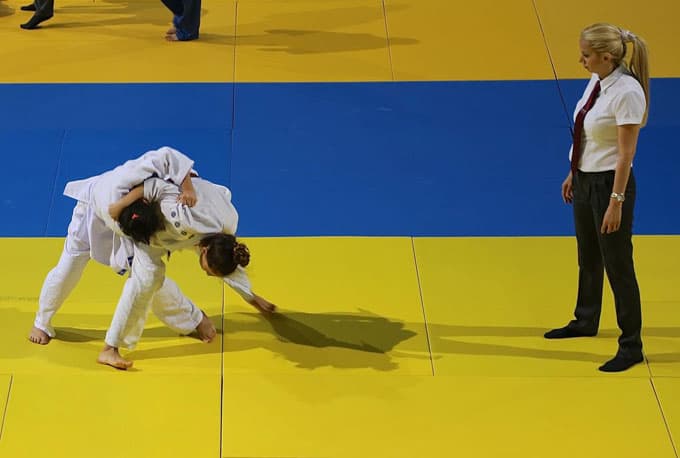 Judo turnuvası başladı