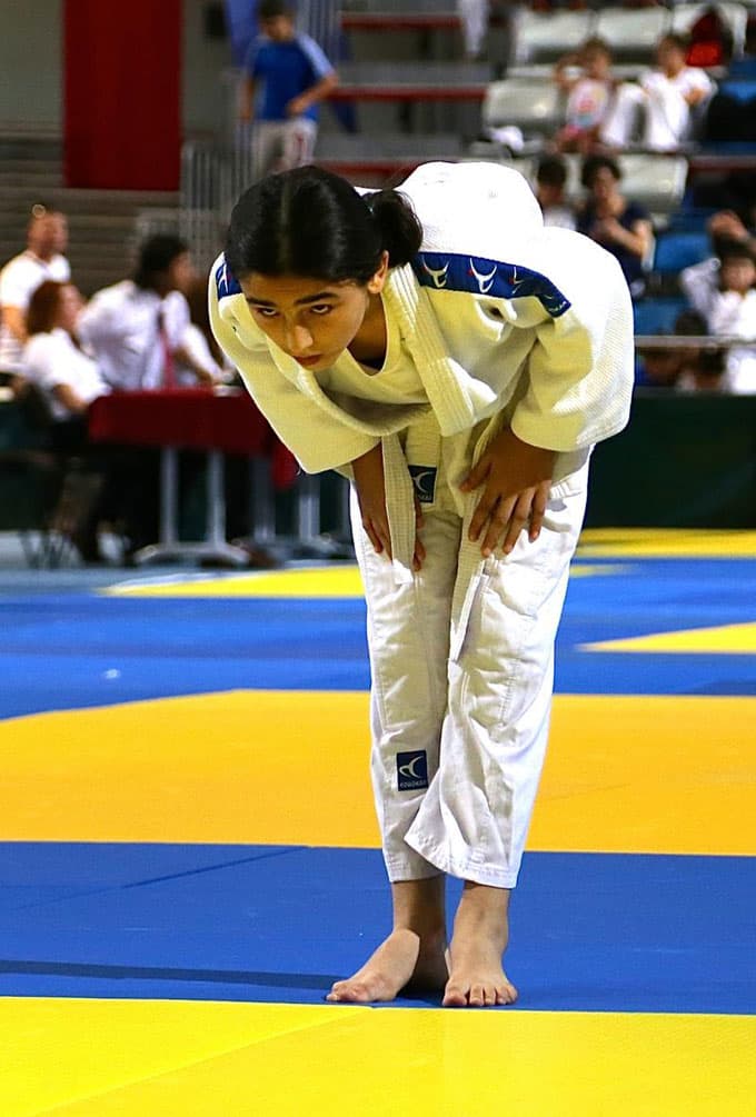 Judo turnuvası başladı