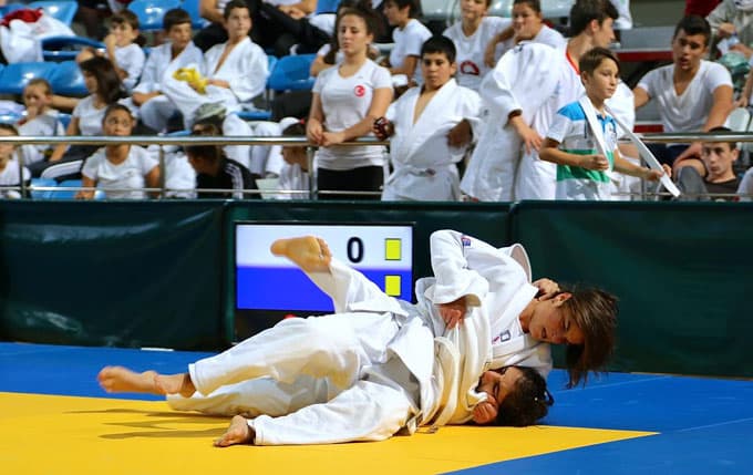 Judo turnuvası başladı