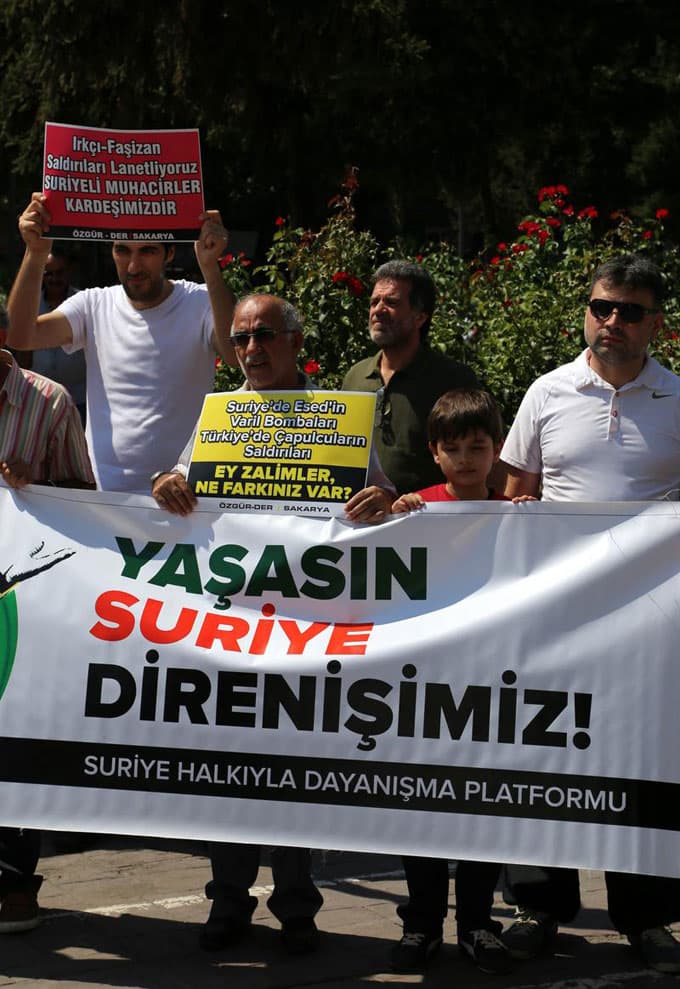 Suriyelilere yönelik saldırı kınandı

