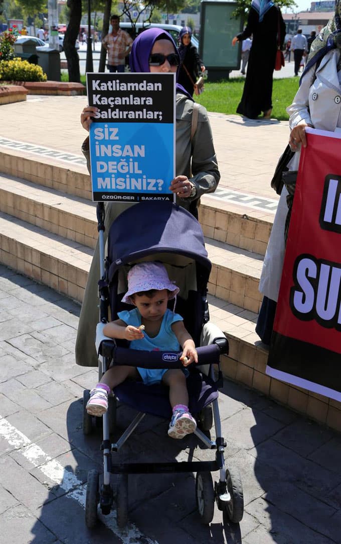 Suriyelilere yönelik saldırı kınandı

