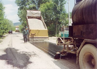 Sakarya İl Özel İdare 445 Kilometre Asfalt Attı