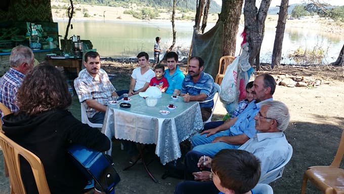 Karagöl yaylasında farklı bir hizmet