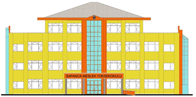 Sapanca Meslek Yüksek Okulu'nun yeni binası