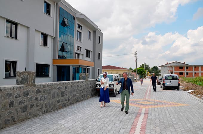 Kıratlı, çalışmaları yerinde denetledi