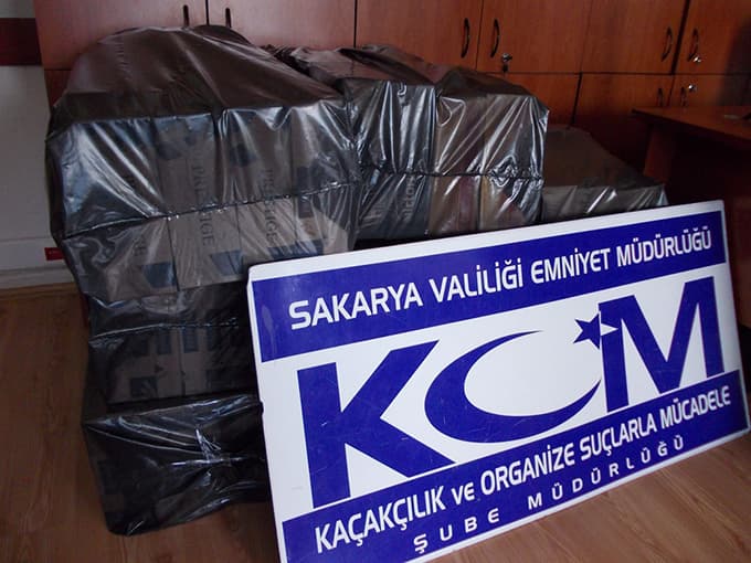 4 bin 178 paket kaçak sigara ele geçirildi