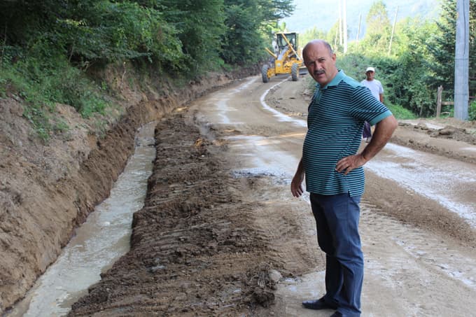 Karapürçek'te asfalt öncesi çalışmalar sürüyor