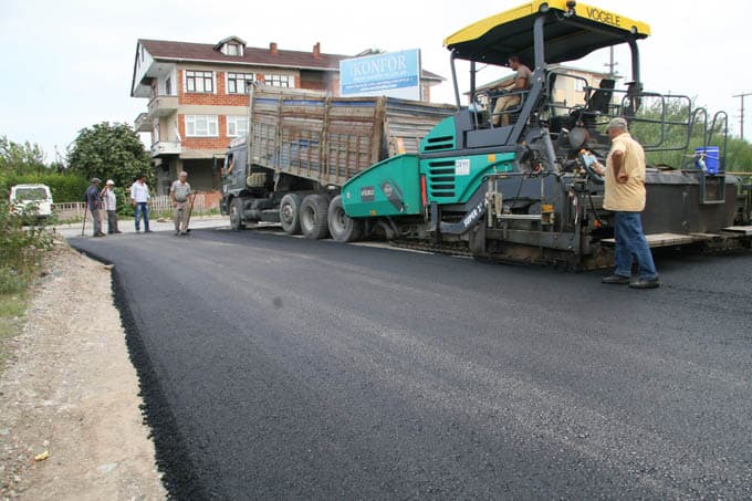 Bayrama kadar 10 mahalle asfaltlanacak