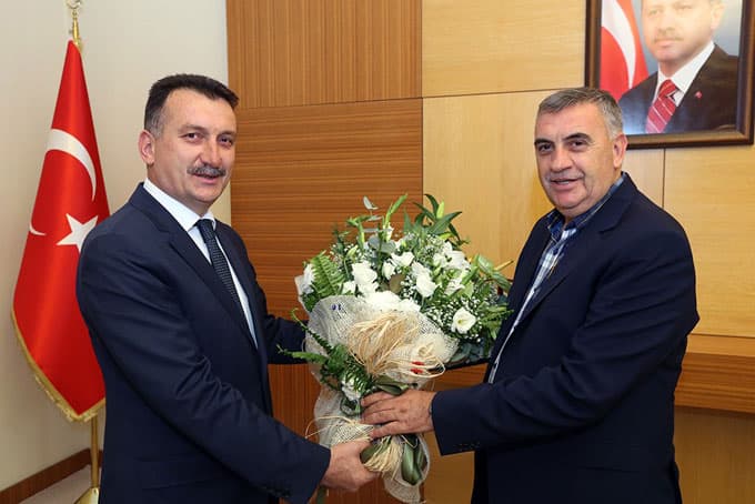 Başkan Toçoğlu zabıta teşkilatını ağırladı