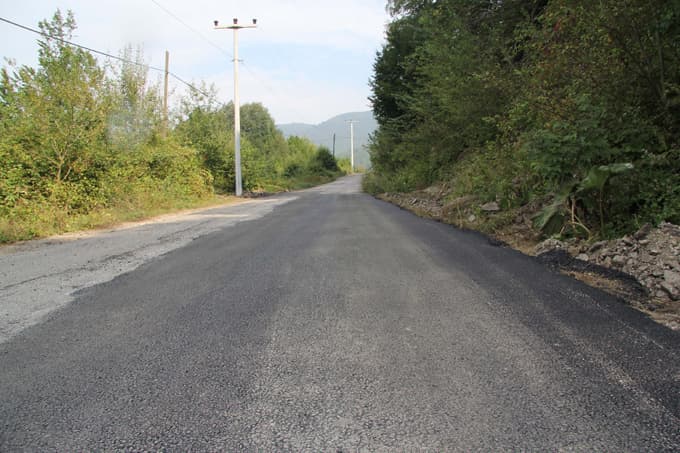 Hendek'te asfaltlama çalışmaları devam ediyor