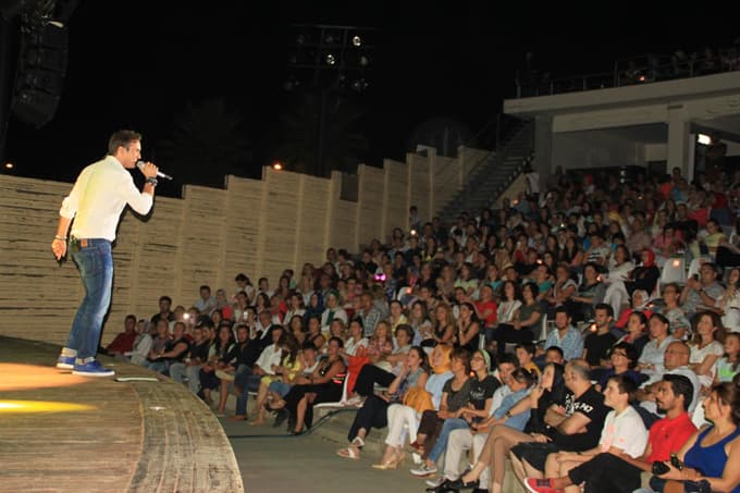 Mustafa Ceceli, Sapanca'da konser verdi
