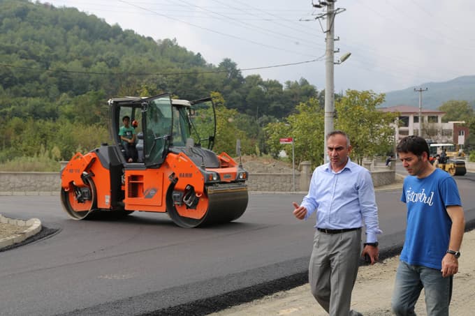 Yılmazer, İstanbuldere Caddesi'ndeki çalışmaları inceledi