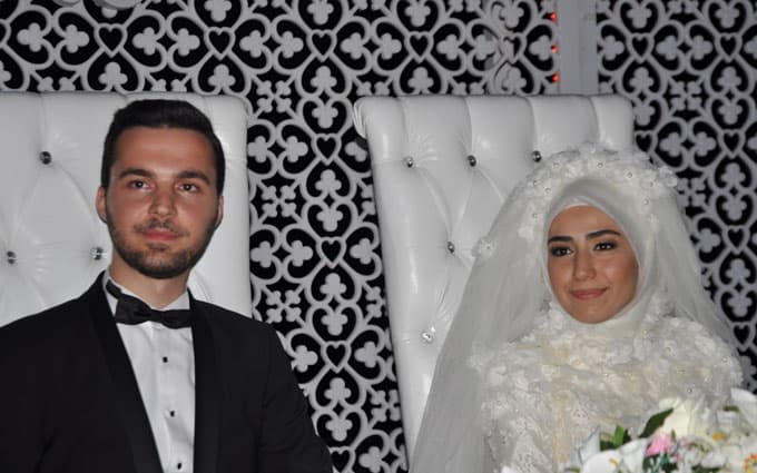 DOKAP Başkanı Yüce'nin oğlu evlendi