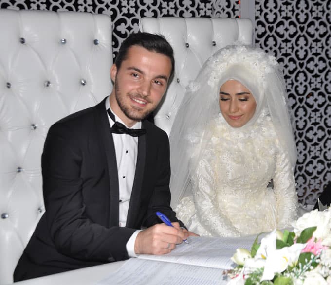 DOKAP Başkanı Yüce'nin oğlu evlendi