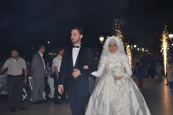 DOKAP Başkanı Yüce'nin oğlu evlendi