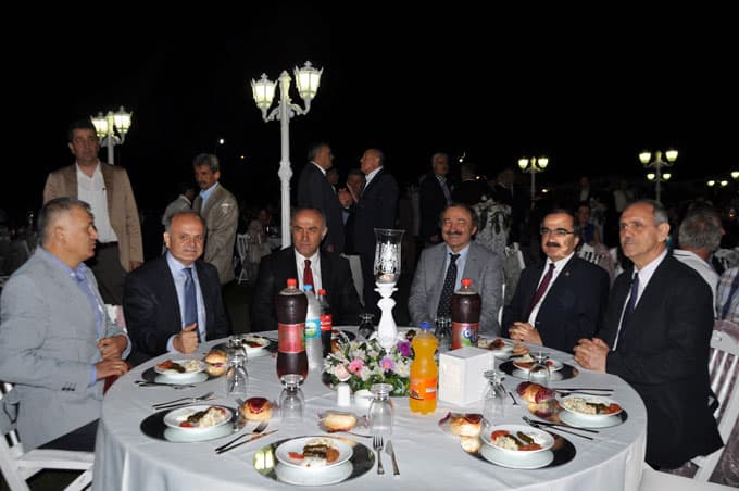 DOKAP Başkanı Yüce'nin oğlu evlendi