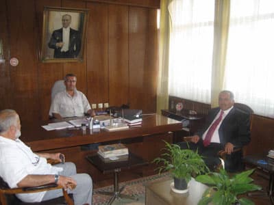 İnci'den Yeni Müdürlere Ziyaret