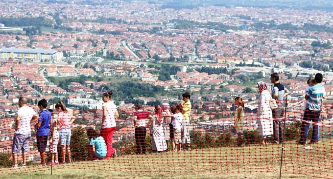 Kırantepe'ye şehir dışından misafir akını 