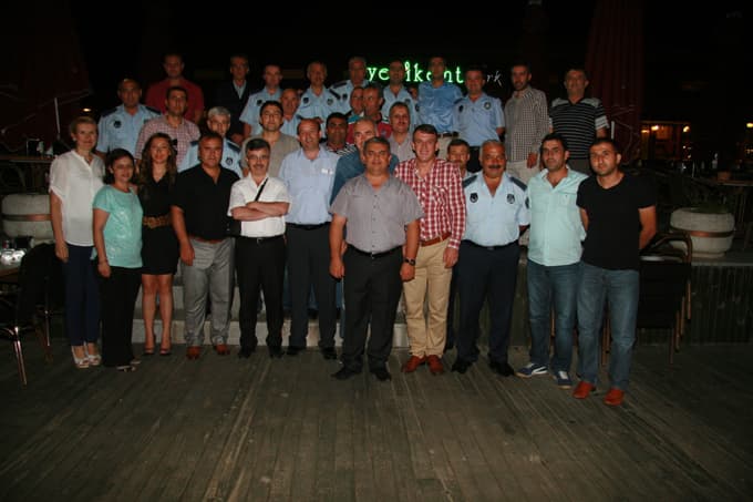 Zabıta personeli 188. yaşını kutladı