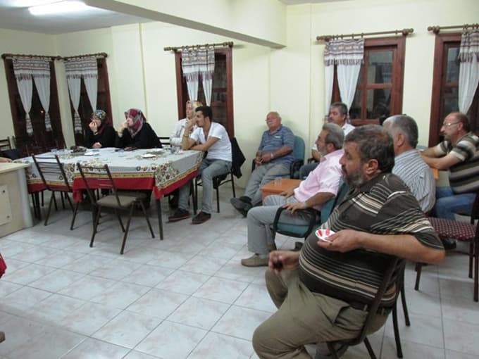 Yöresel lezzetler için toplanıldı