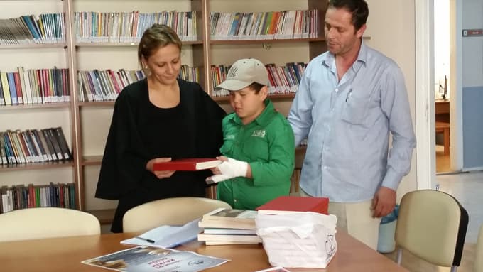 "Kütüphanemde senin de katkın olsun" kampanyası