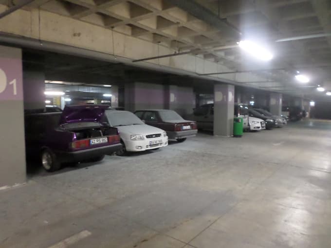 Otopark'ta korkutan patlama