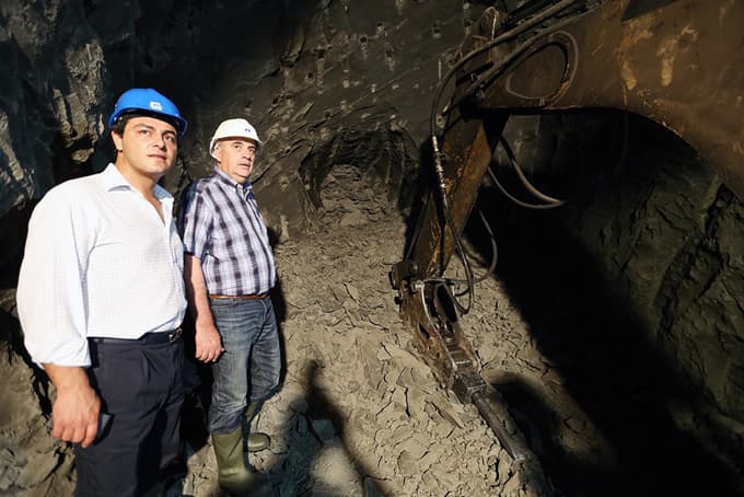 Çelik İsale'de tünel inşaatı tamamlandı