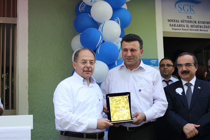 Sapanca SGK törenle açıldı