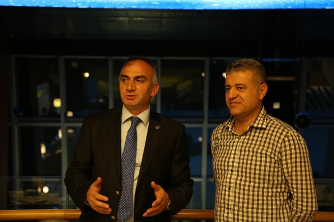 Başkan Yılmazer, şampiyonlarla yemekte buluştu