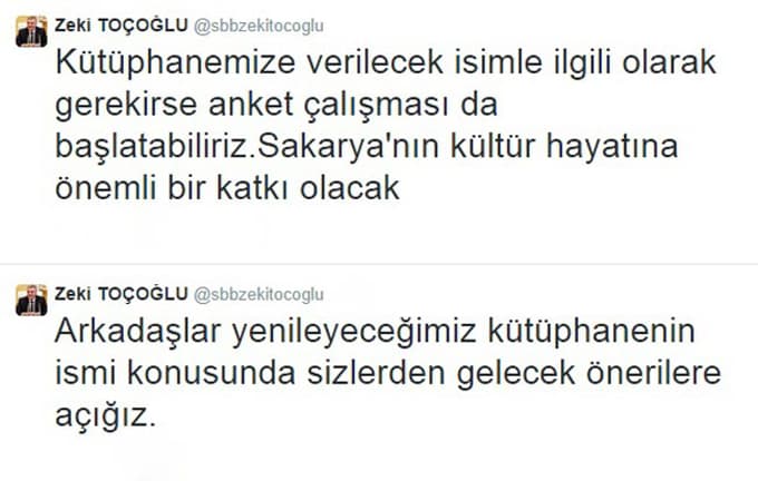 Kütüphane için anket çalışması başlatıldı