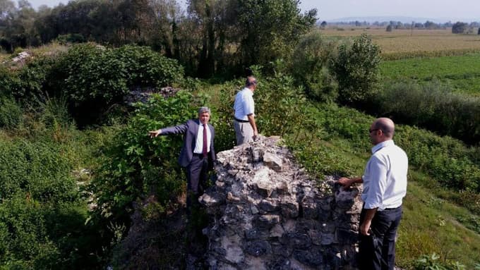Kültür ve Turizm Müdürü, Harmantepe Kalesi'ni inceledi
