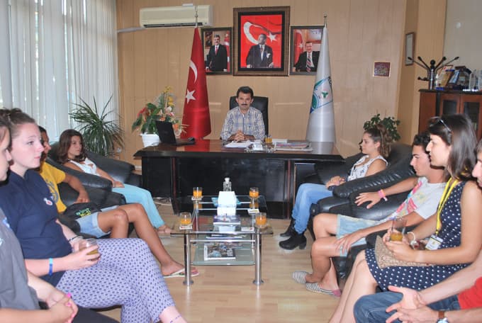 Kocaali, genç sporcuları ağırladı