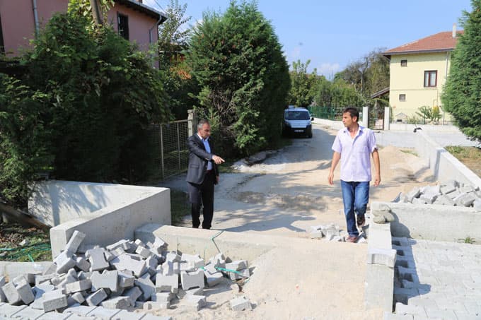 Sapanca Belediyesi, bir sokağı daha kullanıma açtı