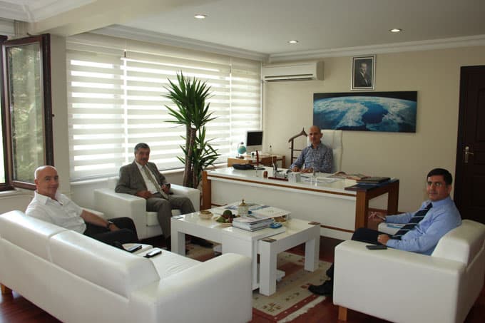 SEDAŞ'tan SASKİ'ye nezaket ziyareti

