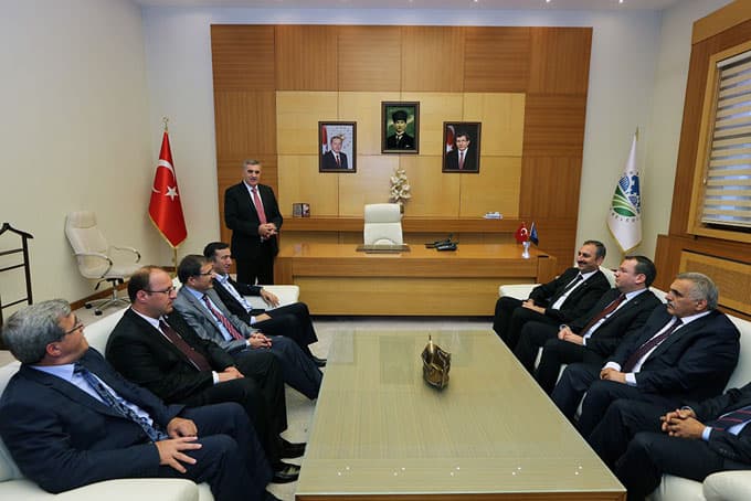 AKP Genel Başkan yardımcısı Gül'den Toçoğlu'na ziyaret