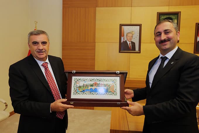 AKP Genel Başkan yardımcısı Gül'den Toçoğlu'na ziyaret