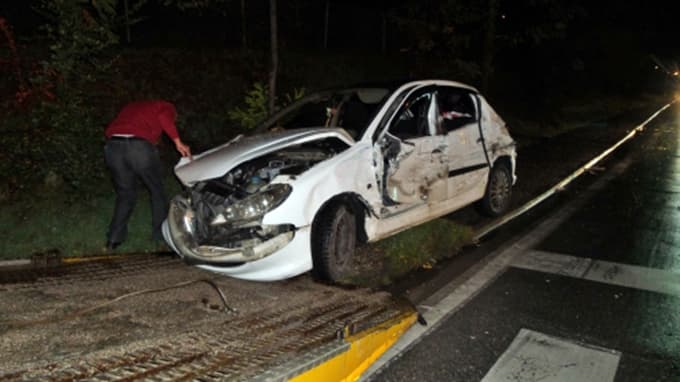 Sapanca'da trafik kazası: 4 yaralı
