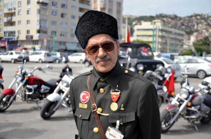 Gaziler için motosiklet turu yapıldı